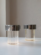Cordless Crystal Tumbler Lamp