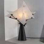 Alabaster Petal Table Lamp