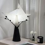 Alabaster Petal Table Lamp