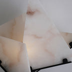 Alabaster Petal Table Lamp