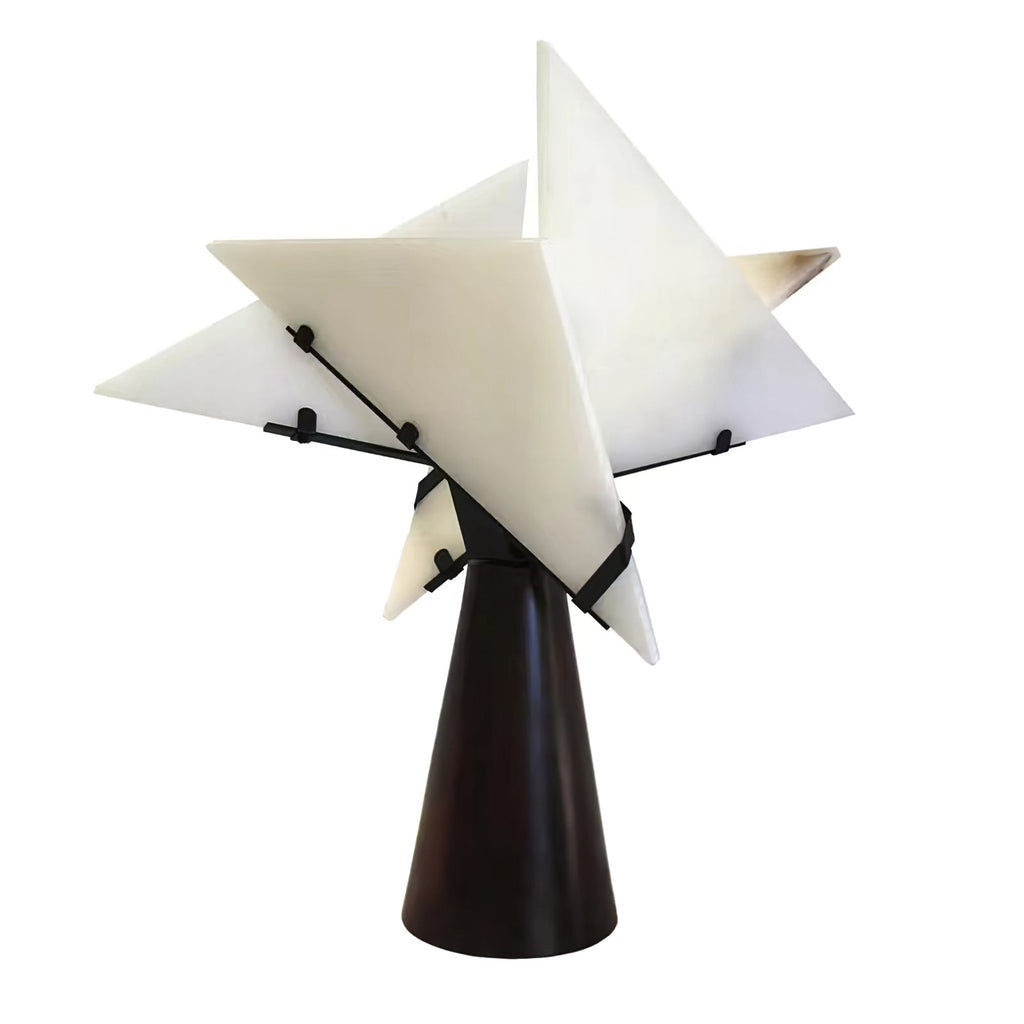 Alabaster Petal Table Lamp