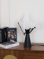 Alabaster Petal Table Lamp