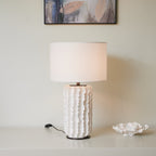 Arroyo Sculpted Ceramic Table Lamp