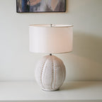 Urchin Textured Ceramic Table Lamp