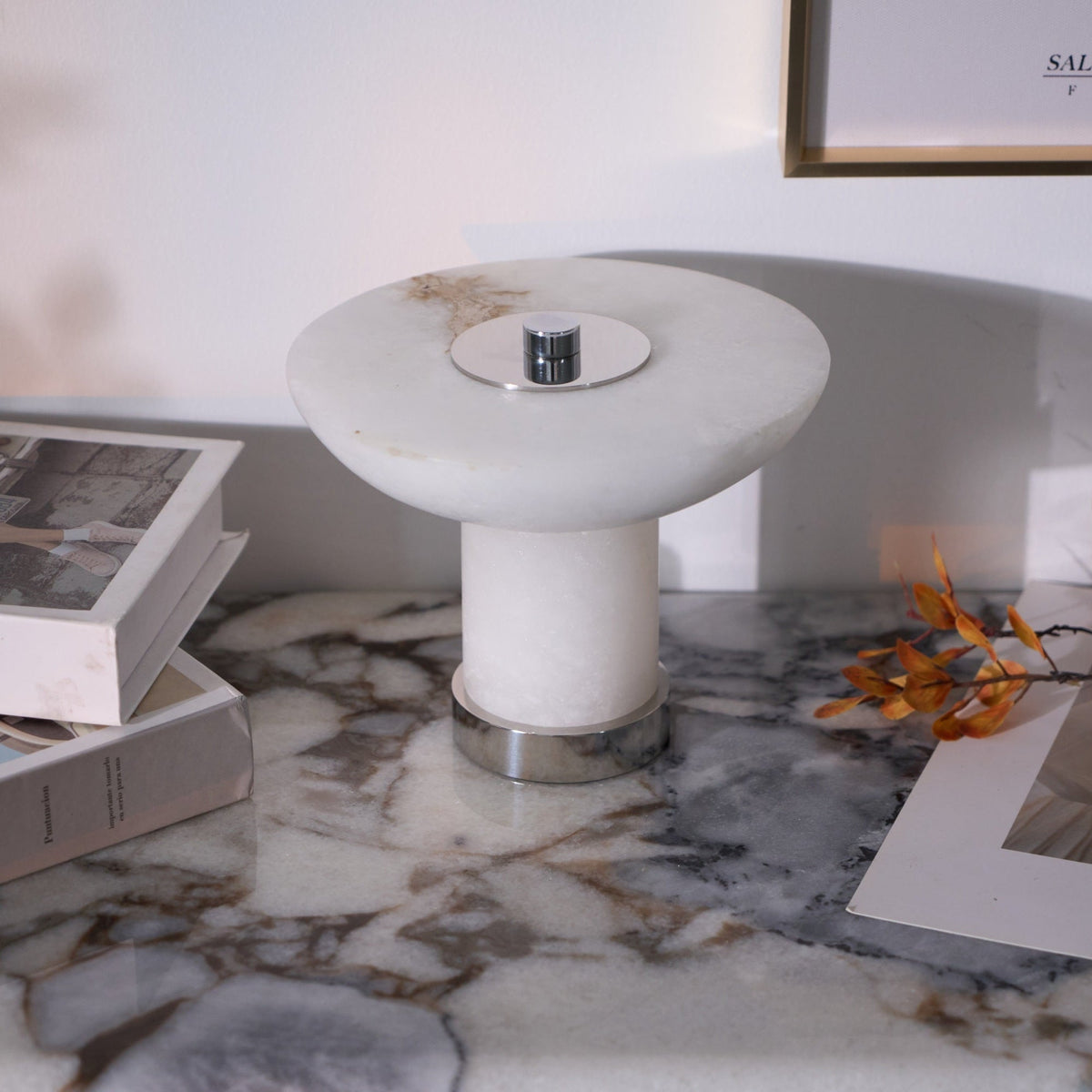 Aeralith Rechargeable Alabaster Table Lamp