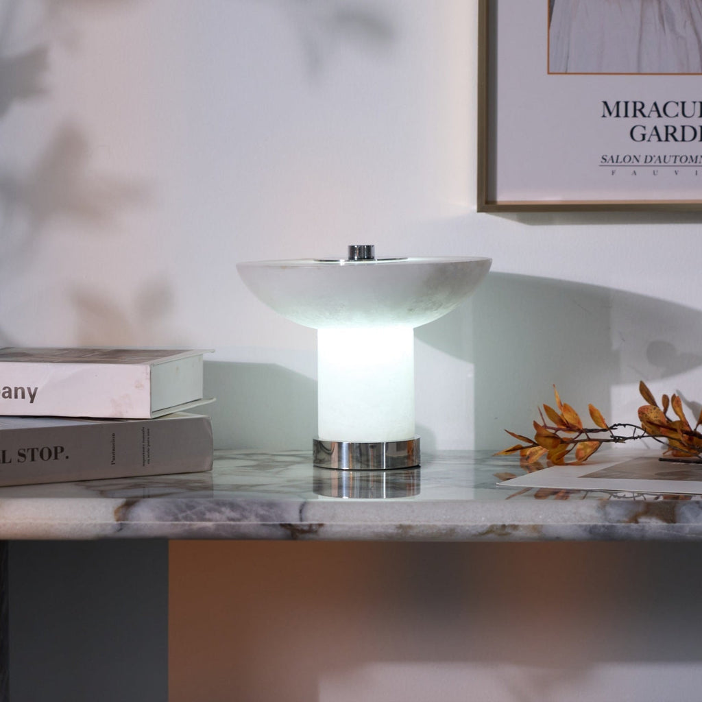 Aeralith Rechargeable Alabaster Table Lamp
