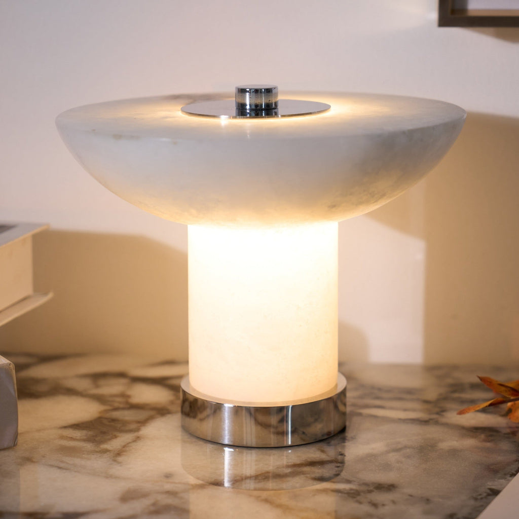 Aeralith Rechargeable Alabaster Table Lamp
