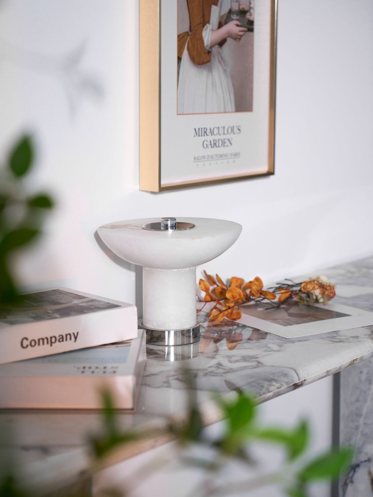 Aeralith Rechargeable Alabaster Table Lamp