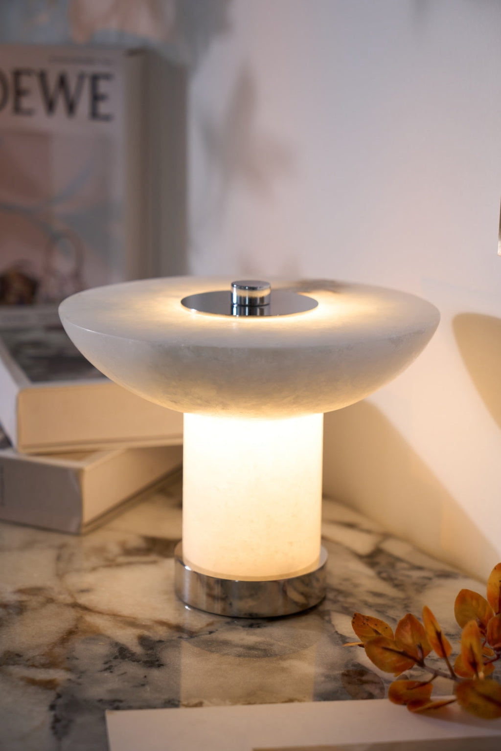Aeralith Rechargeable Alabaster Table Lamp