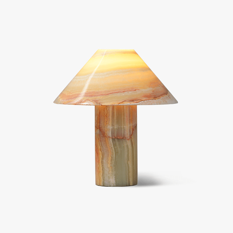 Onyx Cone Table Lamp