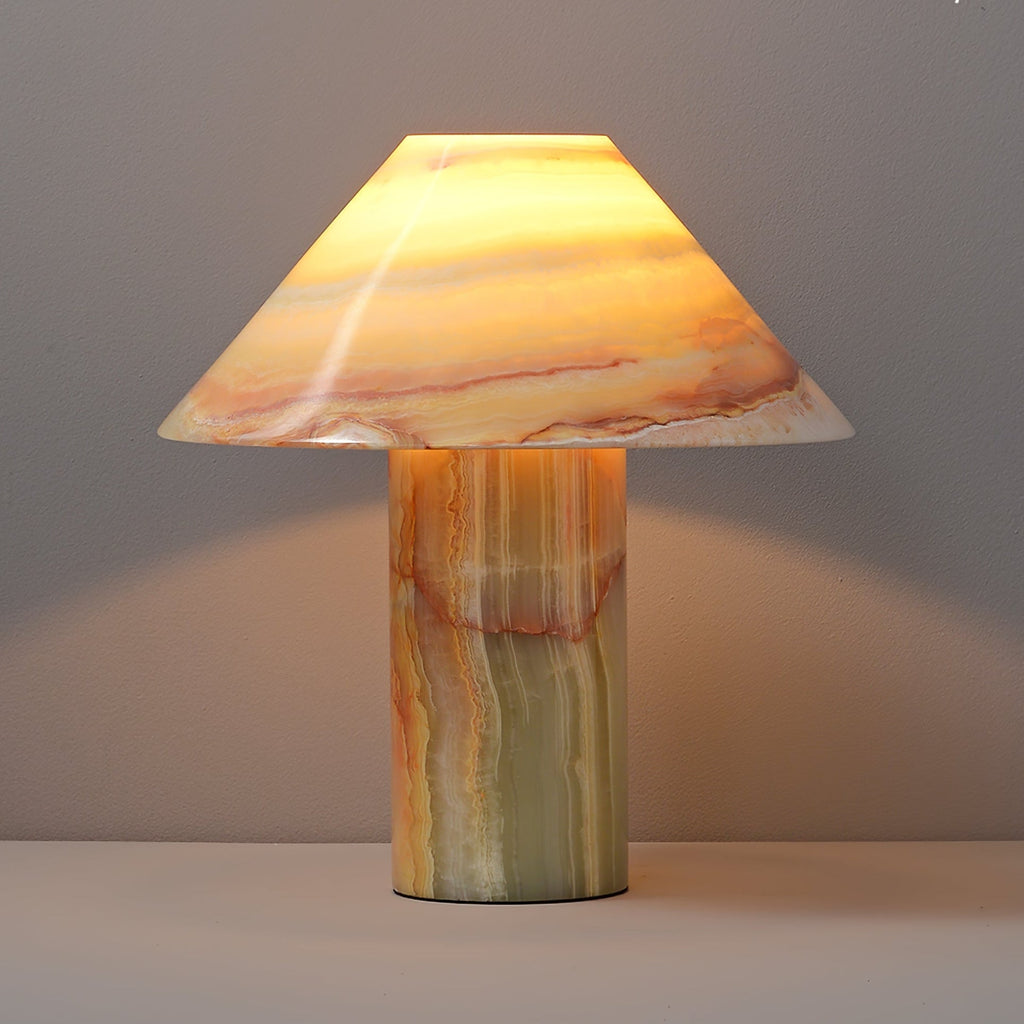 Onyx Cone Table Lamp