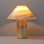 Onyx Cone Table Lamp