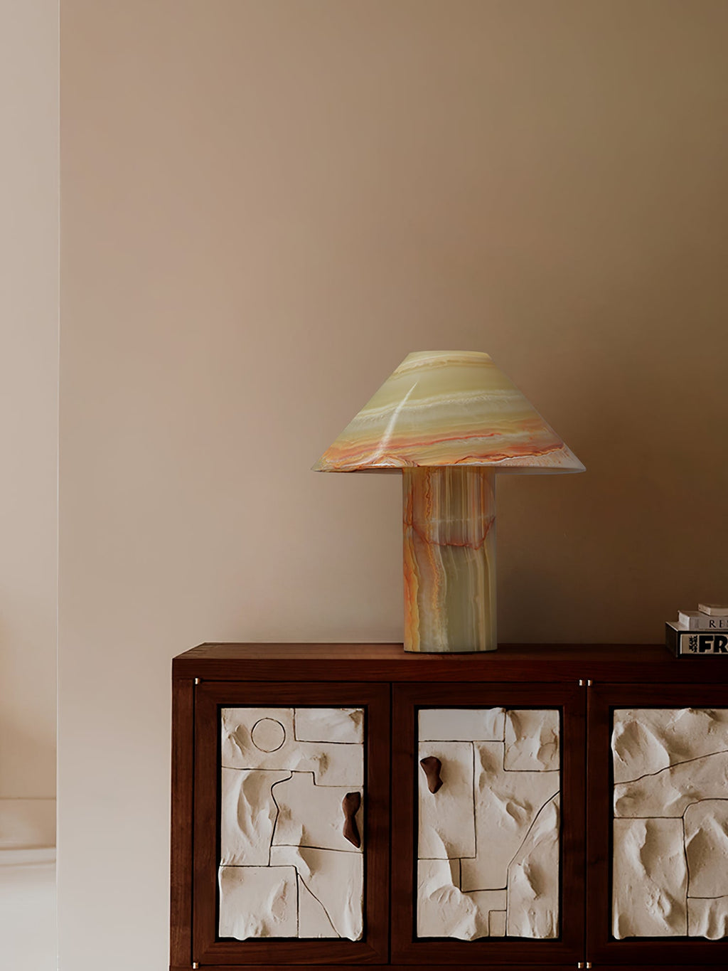 Onyx Cone Table Lamp