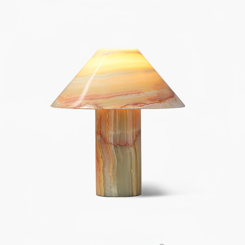 Onyx Cone Table Lamp
