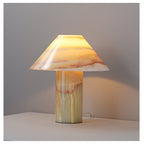 Onyx Cone Table Lamp