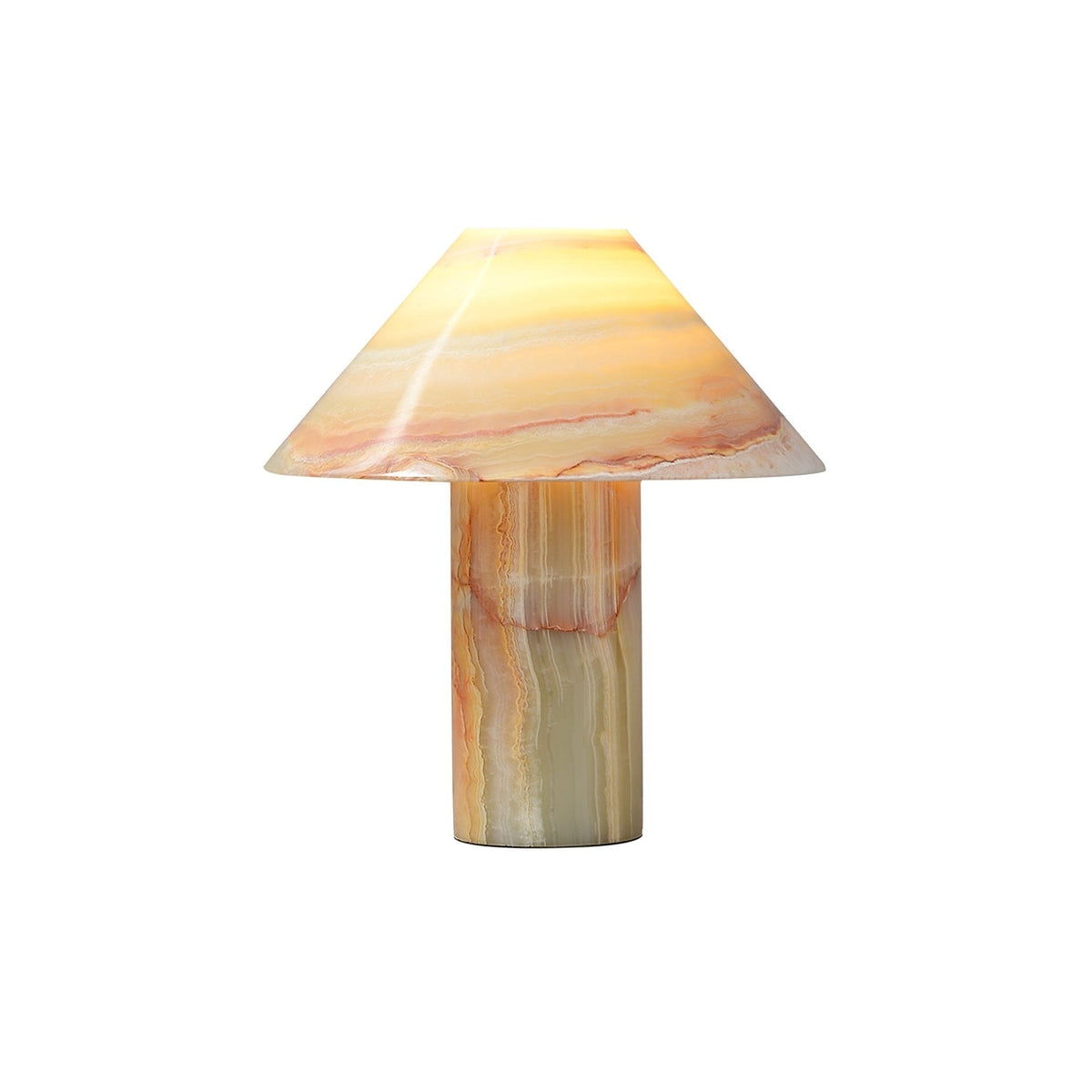 Onyx Cone Table Lamp
