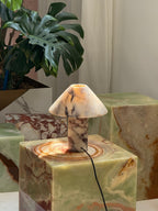 Onyx Cone Table Lamp