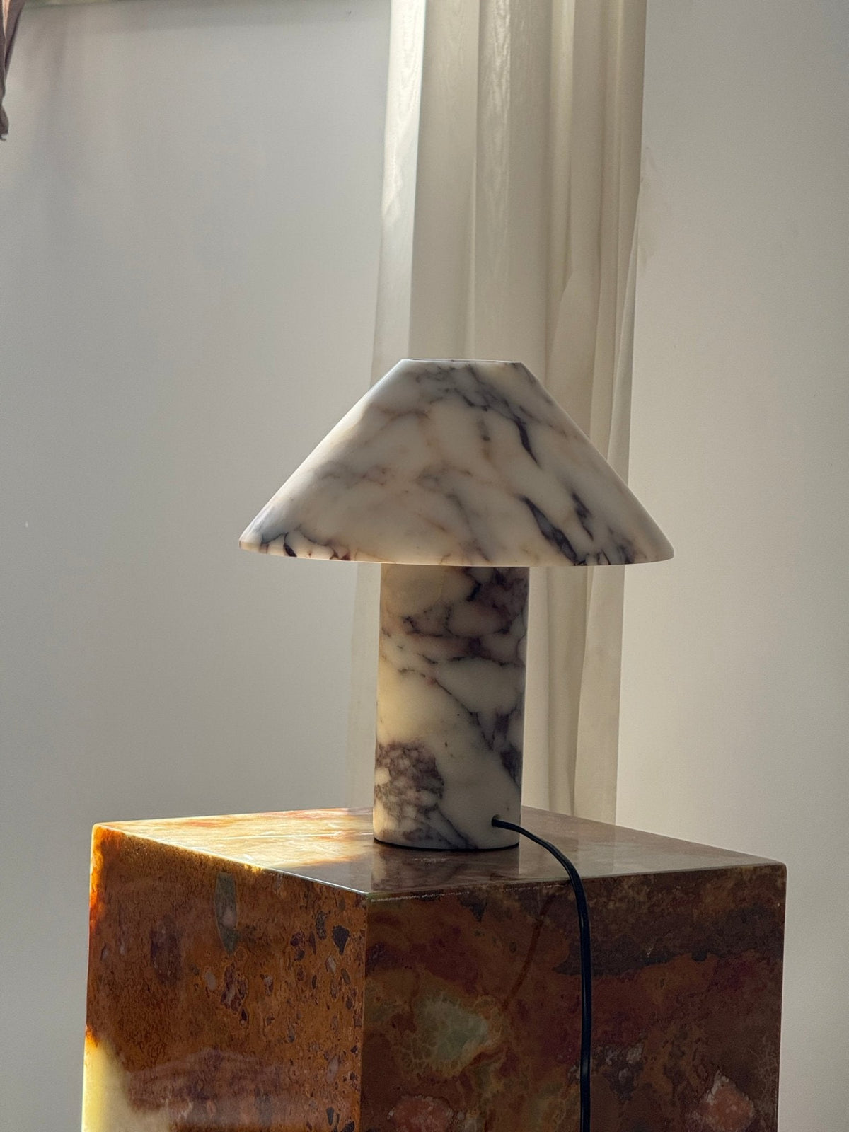 Onyx Cone Table Lamp