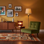 Amber Building Block Table Lamp