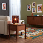 Amber Building Block Table Lamp