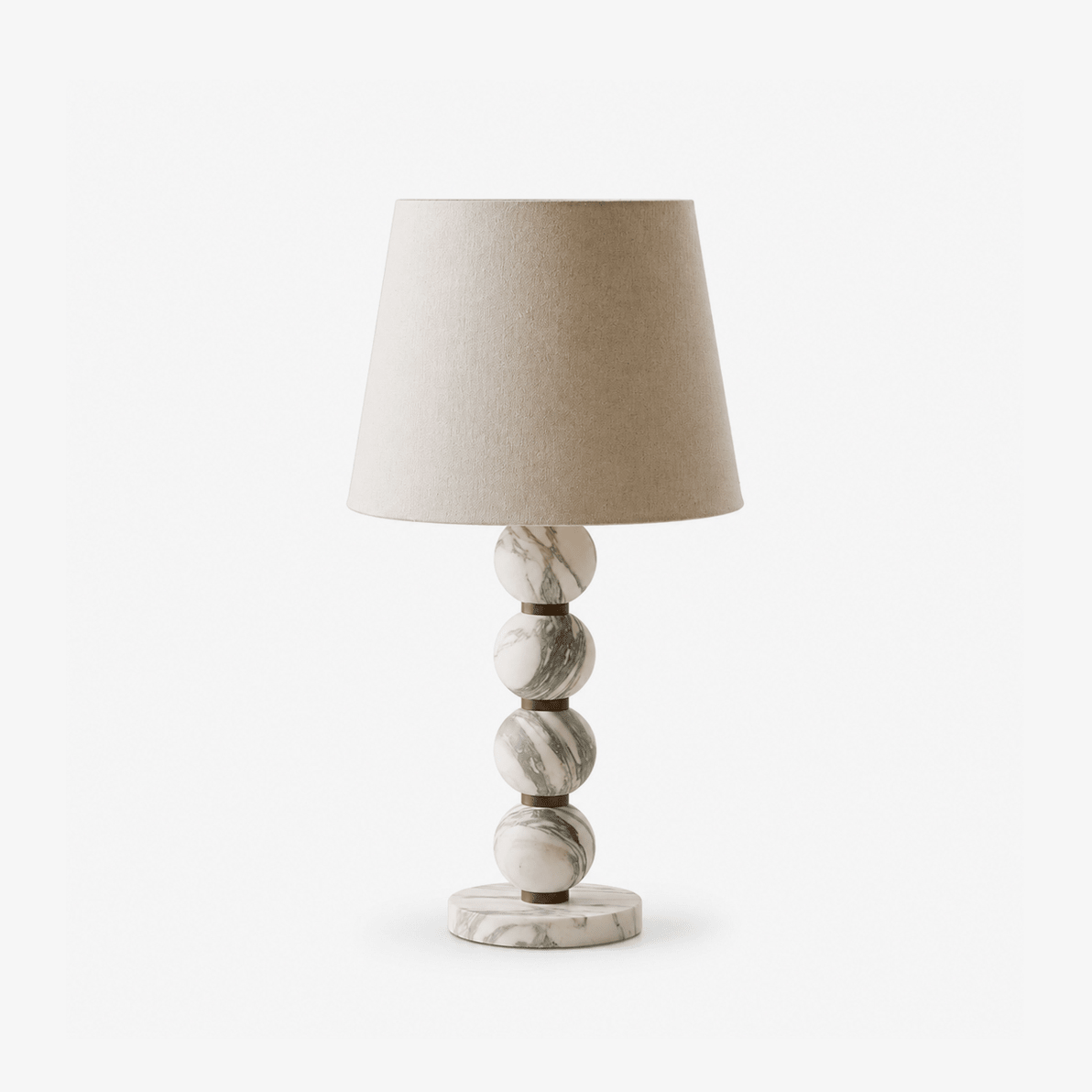 Marble Sphere Table Lamp
