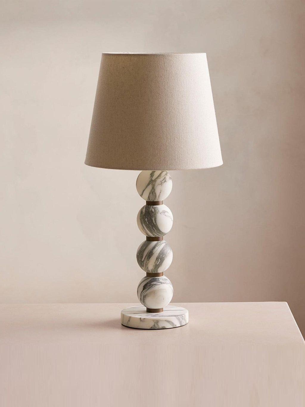 Marble Sphere Table Lamp