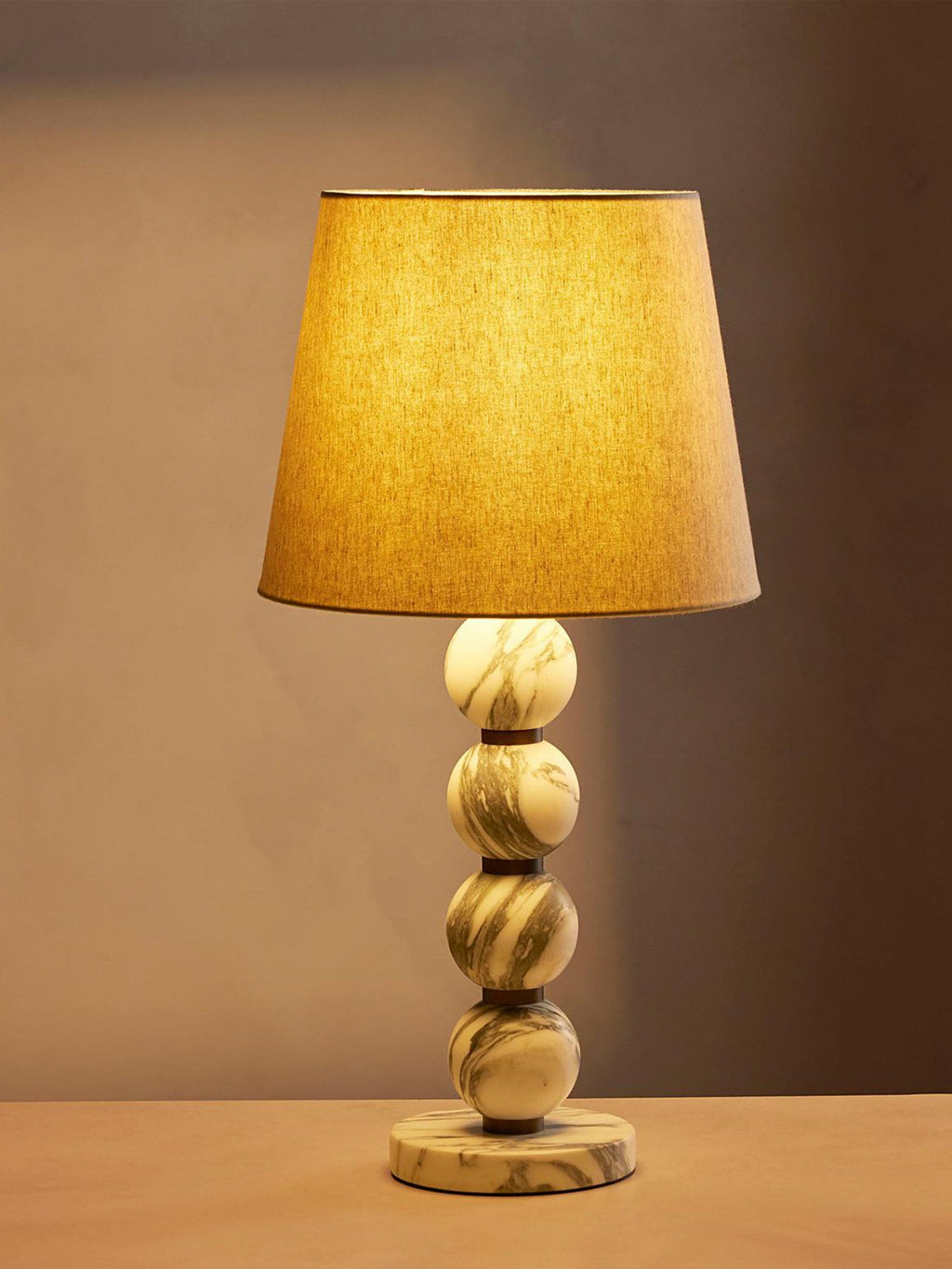 Marble Sphere Table Lamp