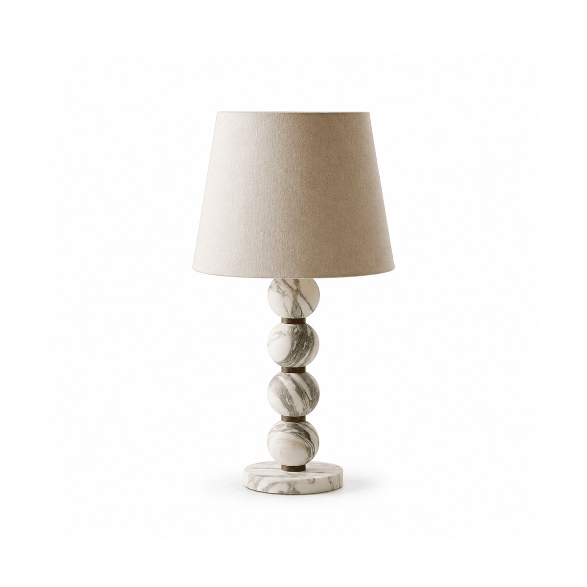 Marble Sphere Table Lamp