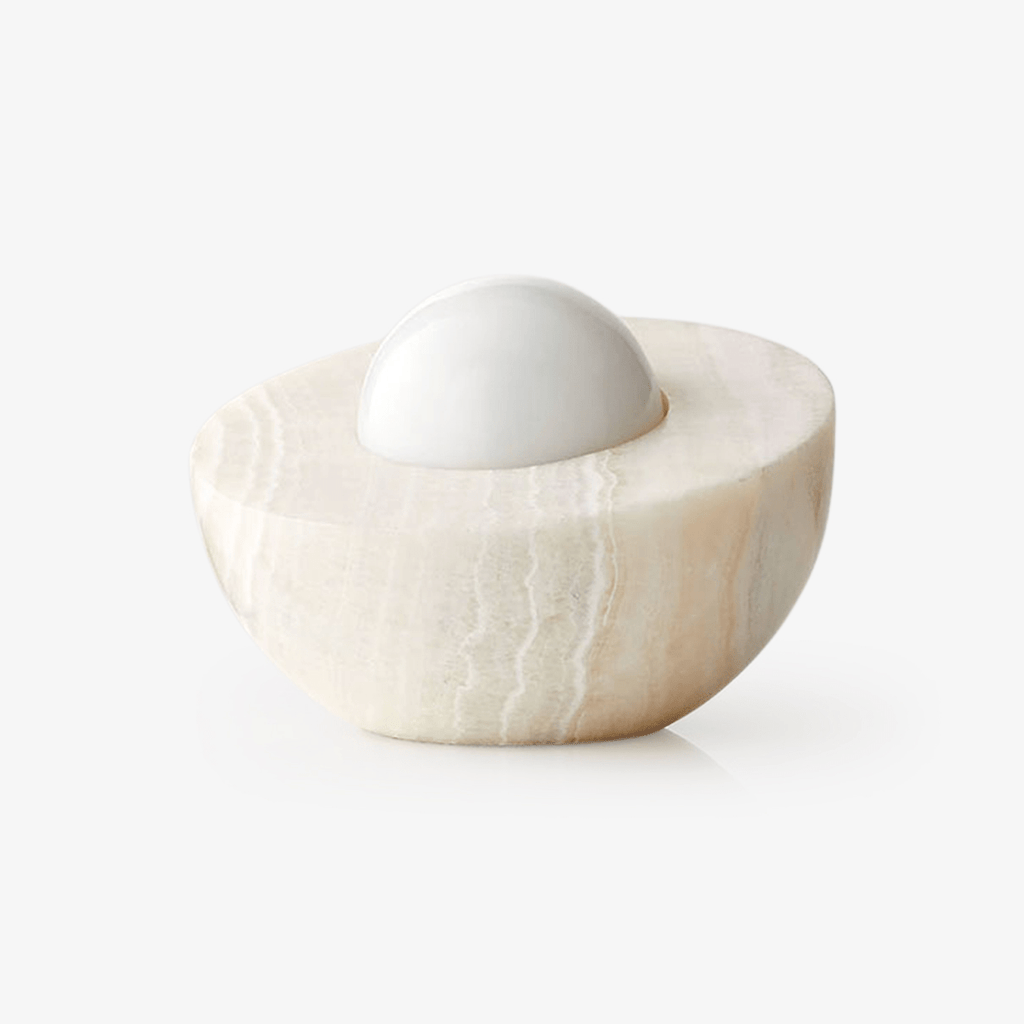 Halo Pebble Stone Table Lamp