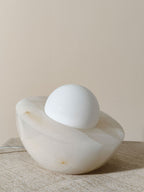 Halo Pebble Stone Table Lamp