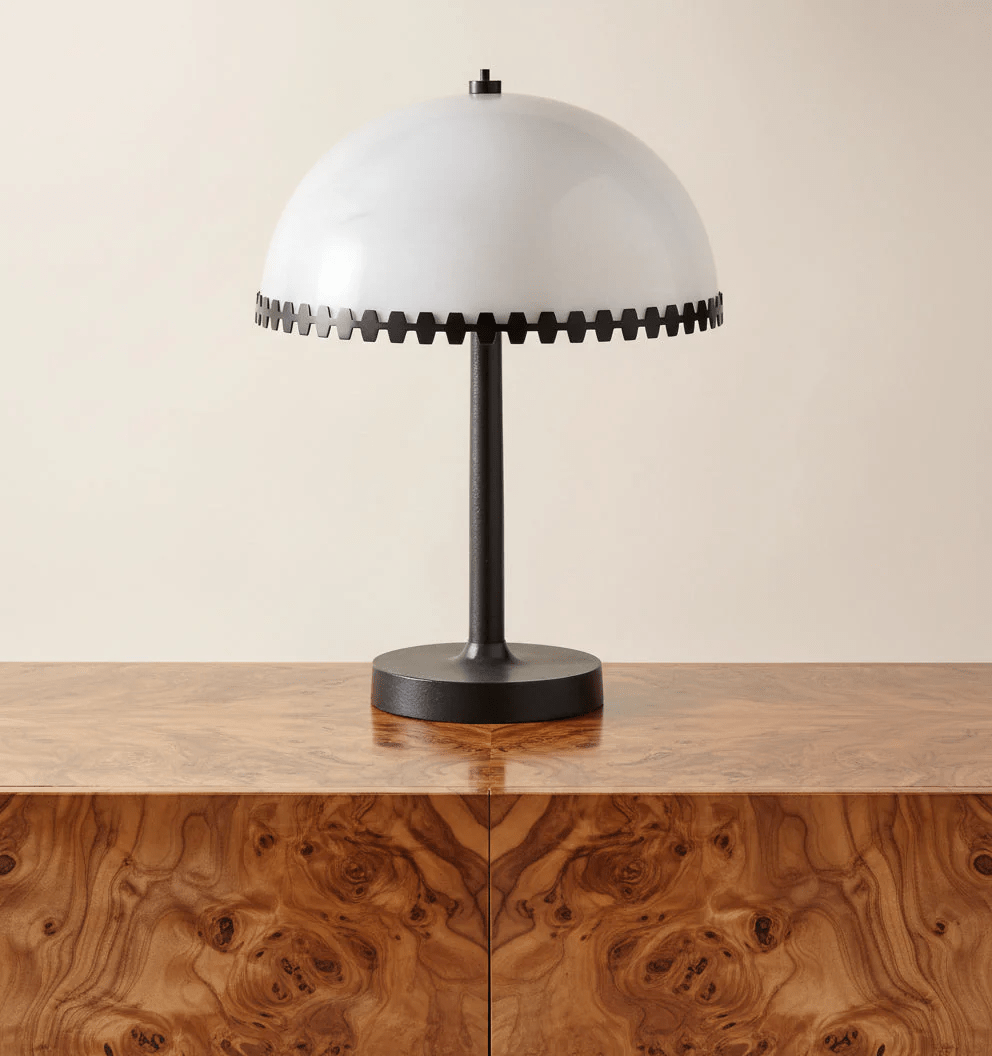 Lunarra Dome Alabaster Table Lamp