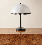 Lunarra Dome Alabaster Table Lamp