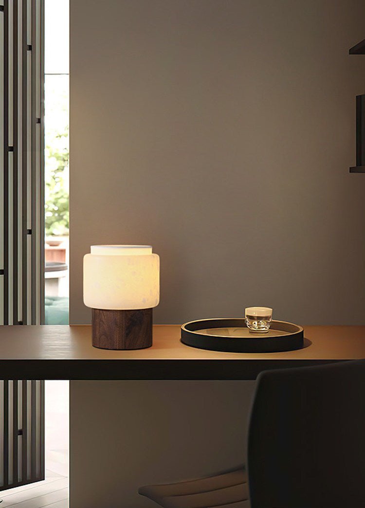 Luma Core Alabaster Table Lamp
