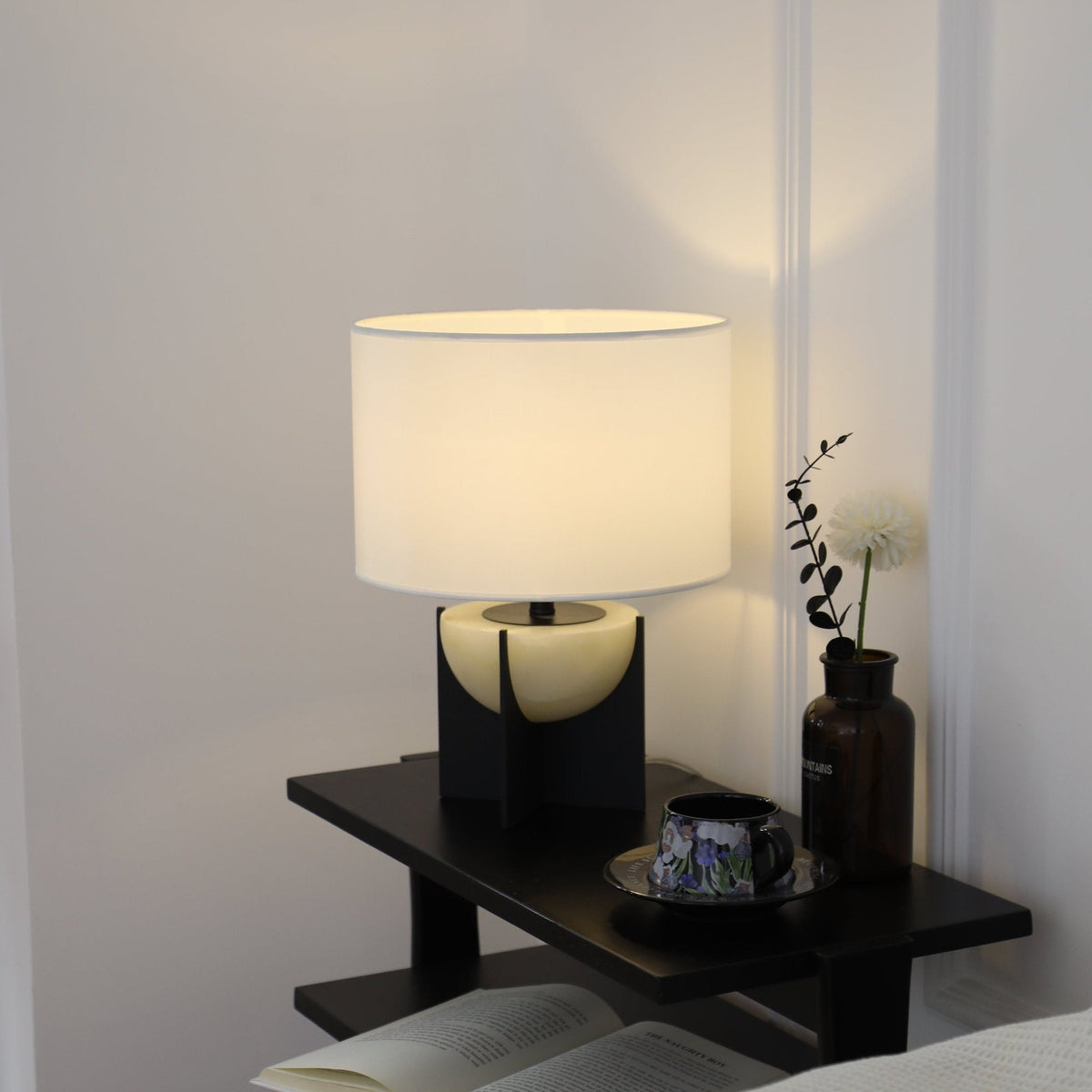 Axis Alabaster Table Lamp
