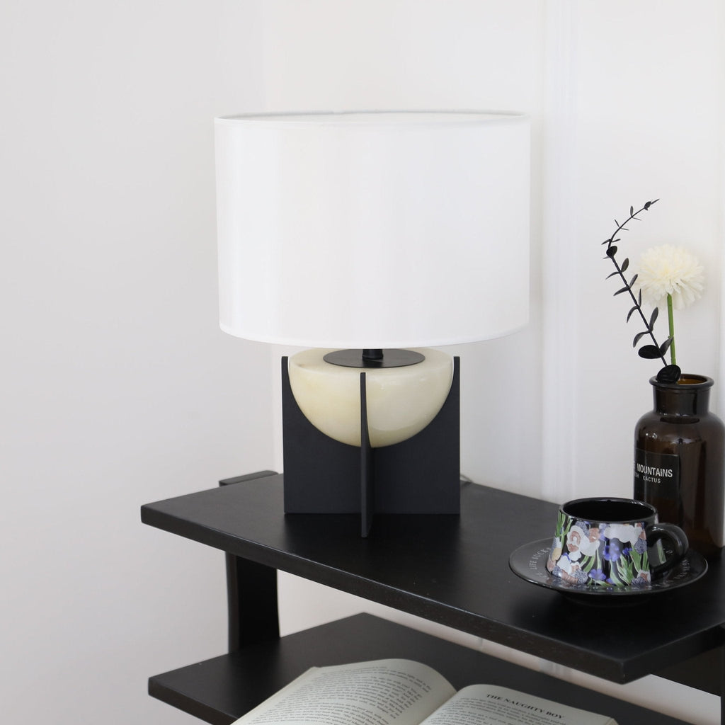 Axis Alabaster Table Lamp