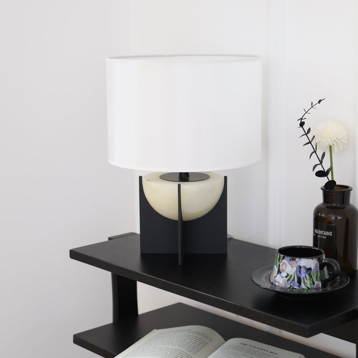 Axis Alabaster Table Lamp
