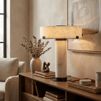 Calix Alabaster Table Lamp
