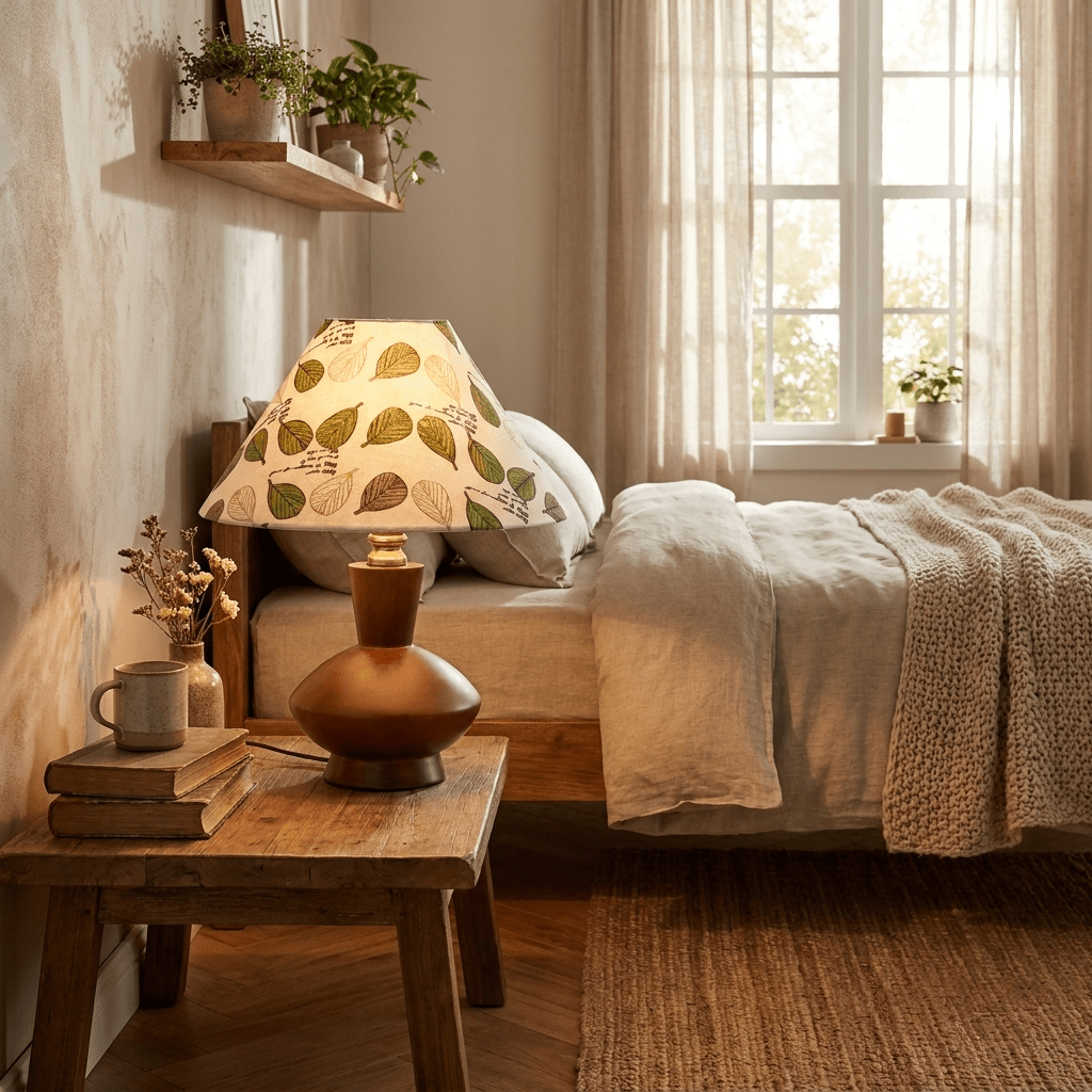 Forest Leaf Table Lamp