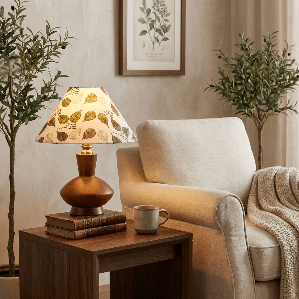 Forest Leaf Table Lamp