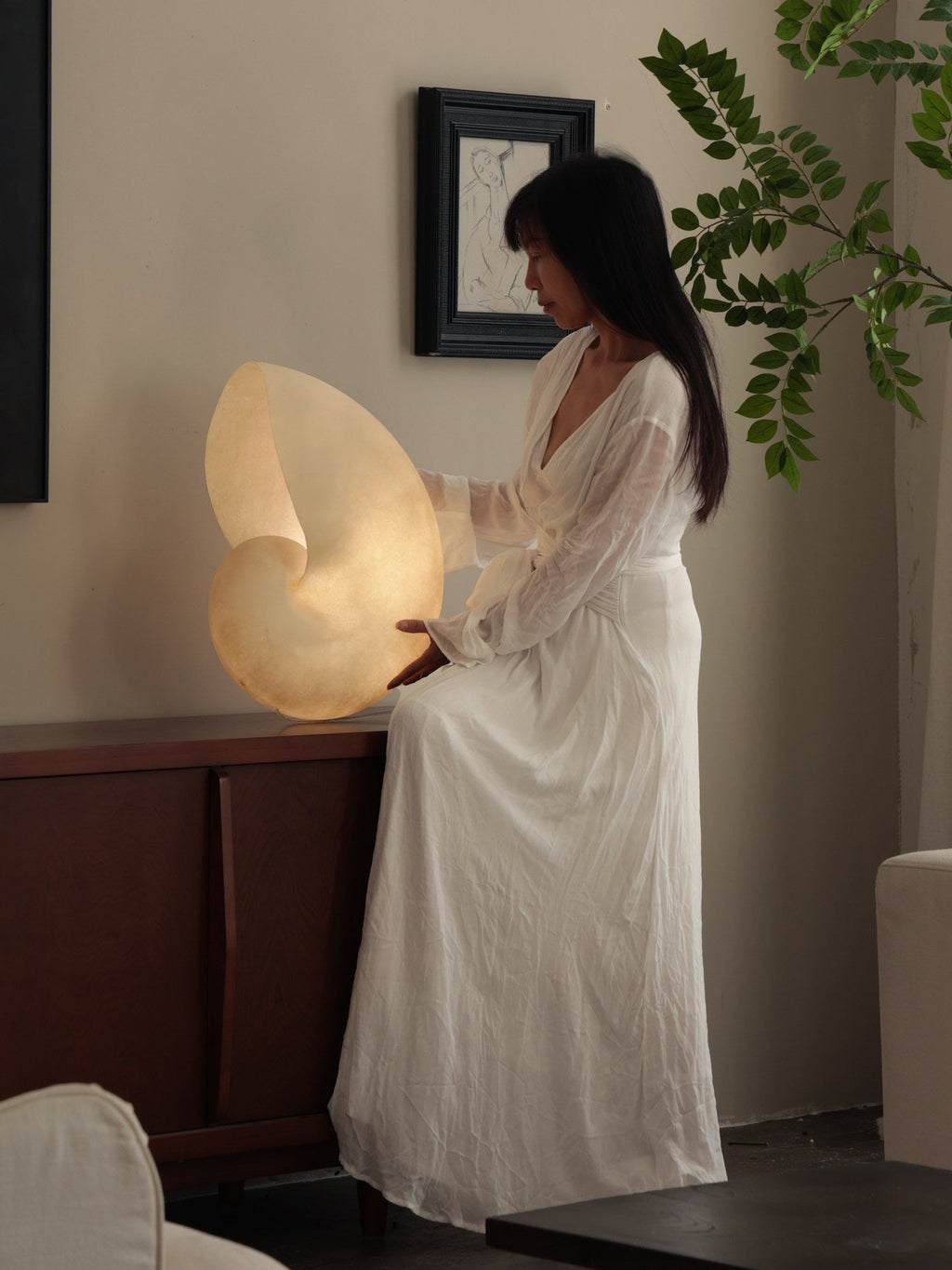 Conch Bloom Lamp