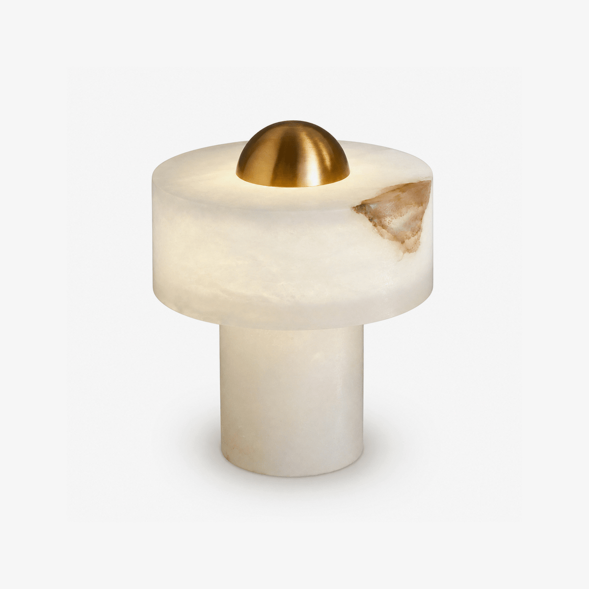 Dome Alabaster Table Lamp