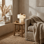 Dome Alabaster Table Lamp