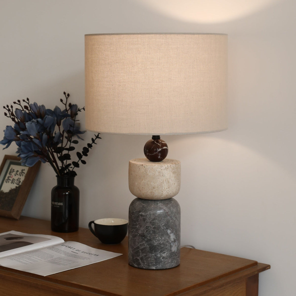 Cairn Marble Table Lamp
