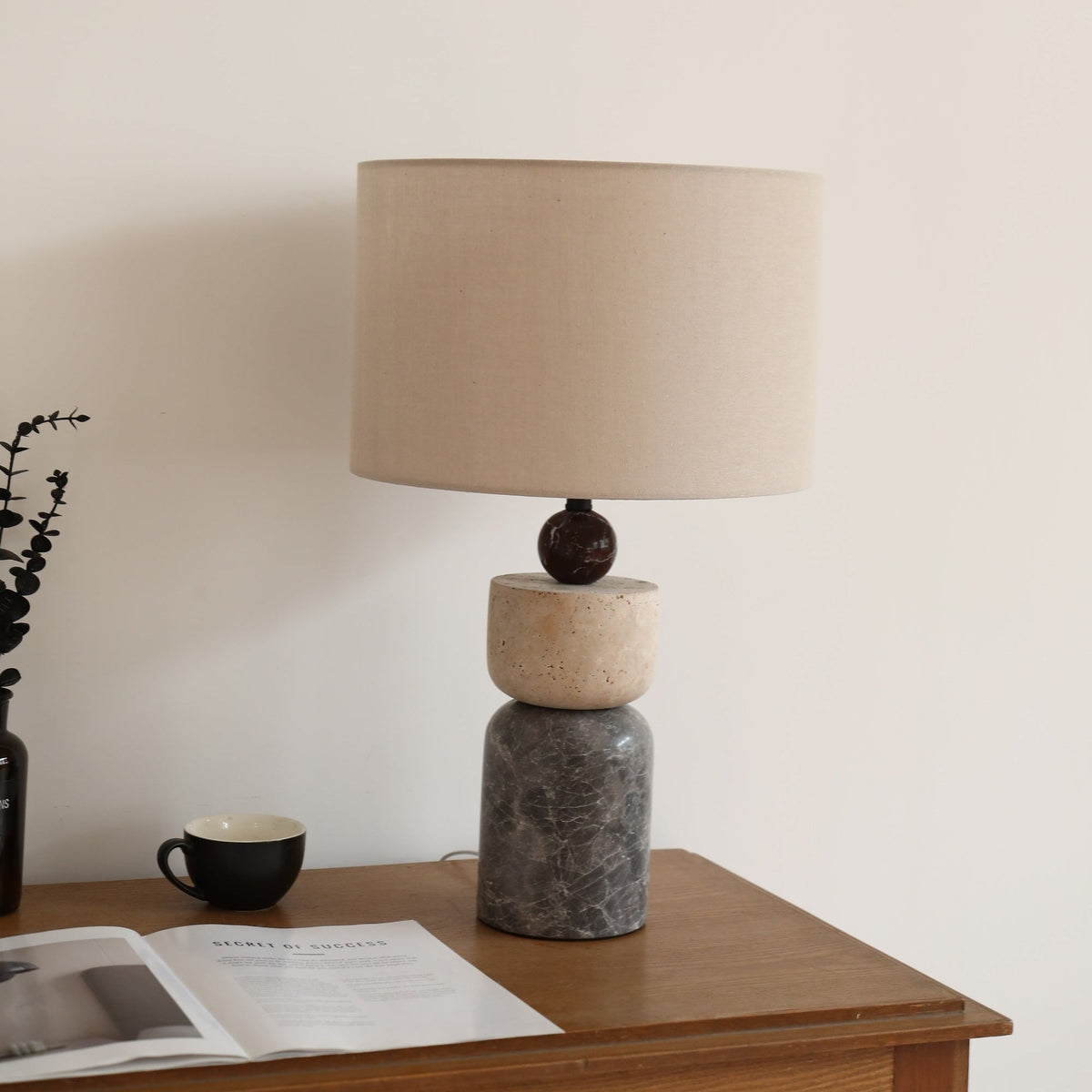 Cairn Marble Table Lamp
