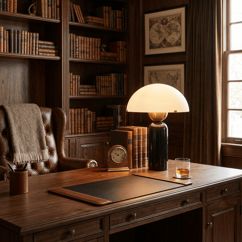 Dome Mushroom Table Lamp