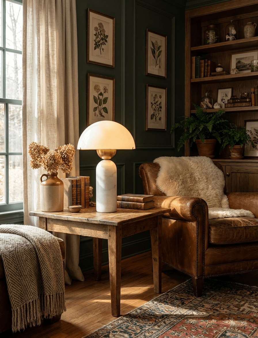 Dome Mushroom Table Lamp