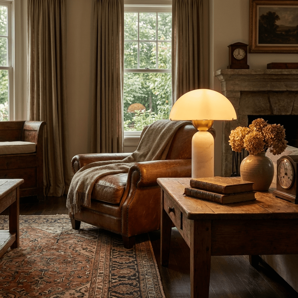 Dome Mushroom Table Lamp