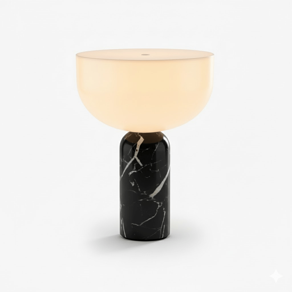 Arno Sphere Marble Table Lamp
