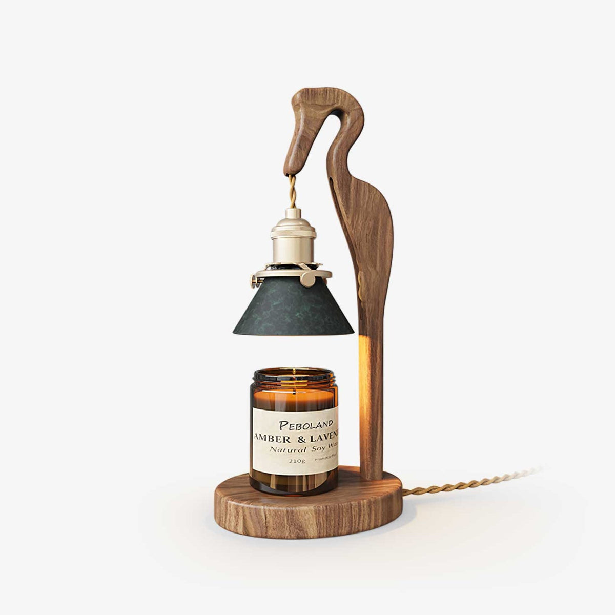 Heron Glow Candle Warmer Lamp