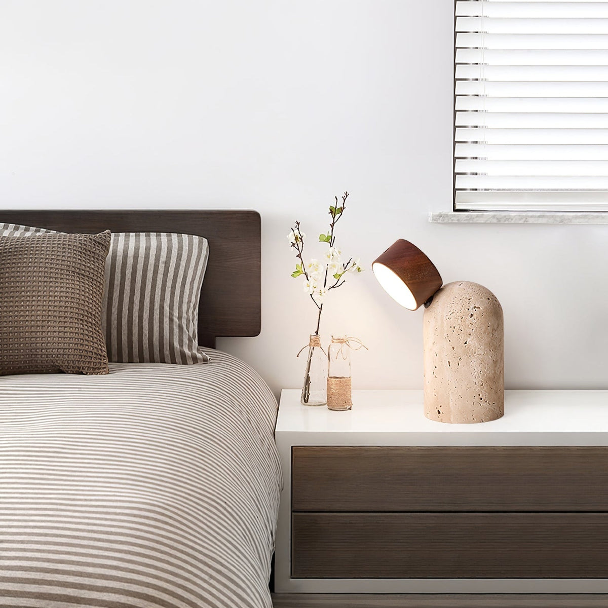 Capsule Stone Table Lamp